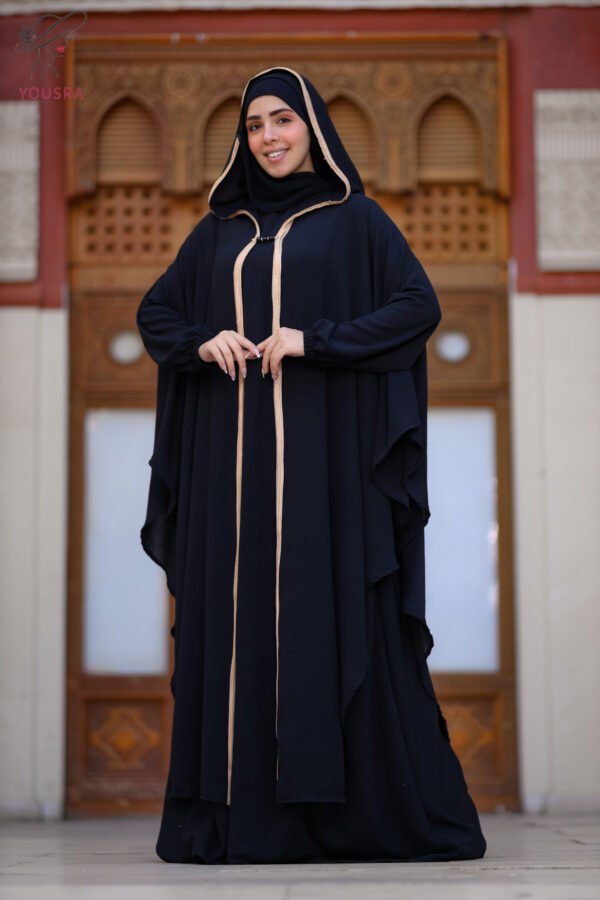 طقم حريمي قطعتين الفراشة اسود