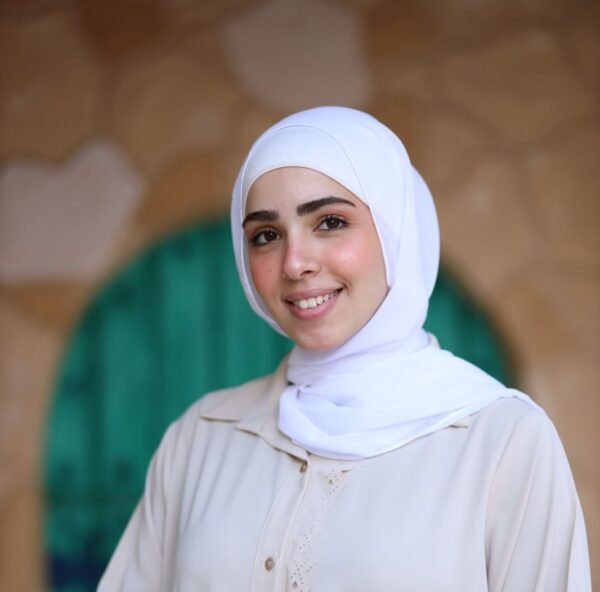 طرحة شيفون ابيض و اسود